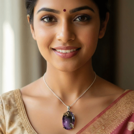 Amethyst pendant (Unisex)